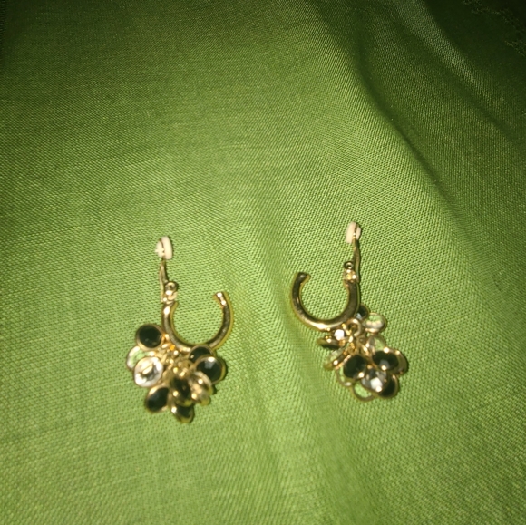 Ross Simons 14K 3 Strand Blk Onyx Bead Prl Necklace w/Large FWP w Earrings - Picture 8 of 8